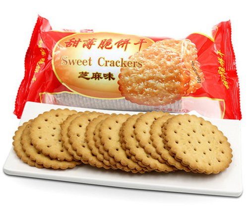 趣園芝麻味甜薄脆餅乾
