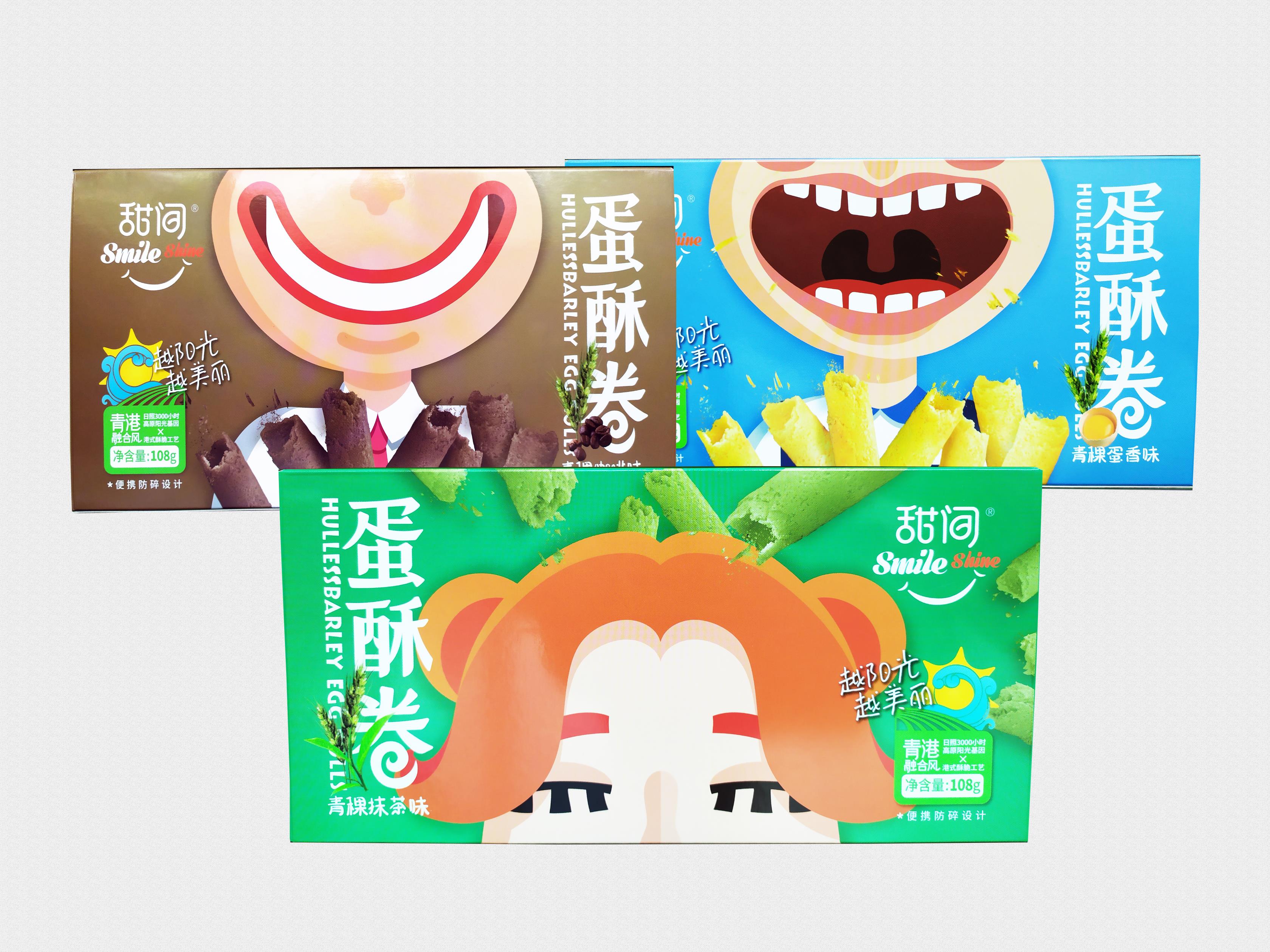 趣園代加工青稞手工蛋卷受客戶(hù)好評(píng)